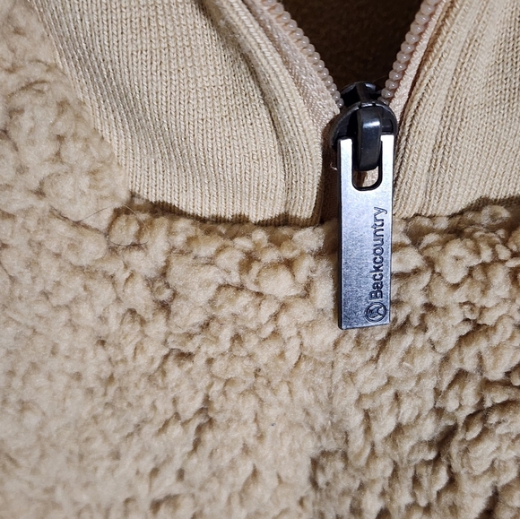 Backcountry Tan Sherpa Sweater - Picture 3 of 7